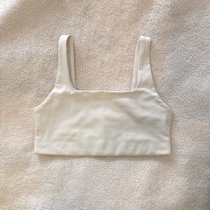 Girlfriend Collective Ivory Tommy Bra